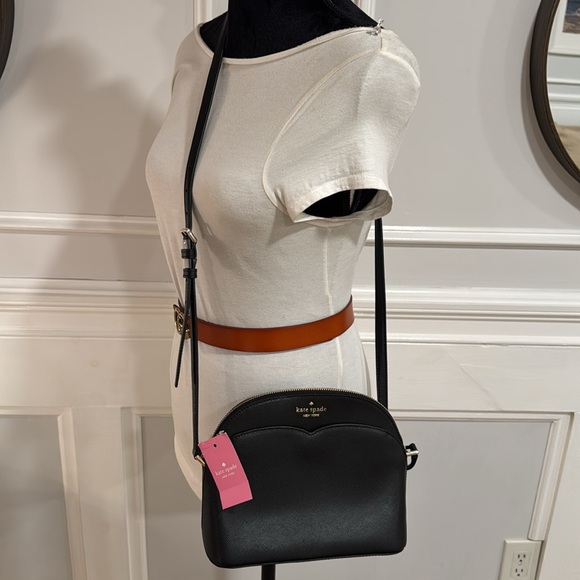 Kate Spade Payton Dome Saffiano Leather Crossbody NWT - Picture 9 of 17